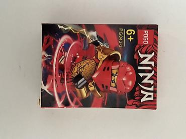 lol haljine za devojcice: POGO “NINJA” fiqur dəsti – model PG043-3. Qutuda qırmızı-qızılı — 1