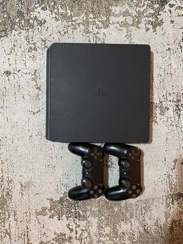 портативный кондиционер баку: PlayStation 4 Slim oyun konsolu paketi - Rəng: Qara - Model: PS4 Slim