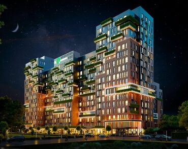 отдых природа: 2 комнаты, 74 м², Элитка, 14 этаж, ПСО (под самоотделку)