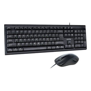 Клавиатуры: Проводной комплект клавиатура+мышь Smartbuy ONE SBC-114282-K – это