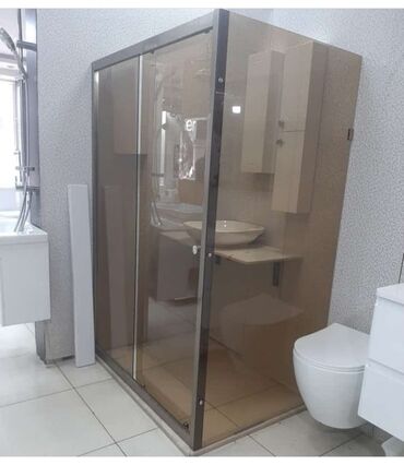 Duş kabinaları, arakəsmələr: Yeni Arakəsmə, Düzbucaqlı, Pulsuz çatdırılma — 20