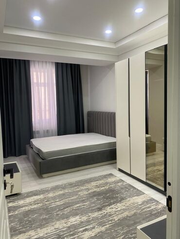 суточная квартира в джалалабаде: 70 м², С мебелью