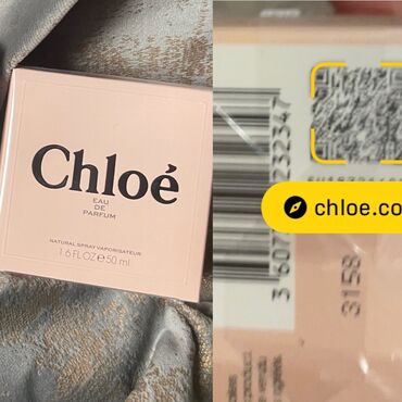 qadın xəz papaqları: Chloe 50 ml kuar kodu ile yoxlada bilersiz qadin etridir