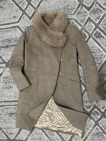Женское пальто б/у качество отличное, с подкладок на зиму тоже пойдет at lalafo.kg Женское пальто б/у качество отличное, с подкладок на зиму тоже пойдет
