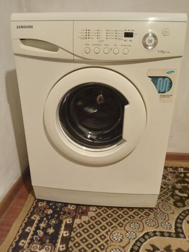 запчасти стиральных машин: Стиральная машина Samsung, Б/у, Автомат, До 6 кг, Полноразмерная