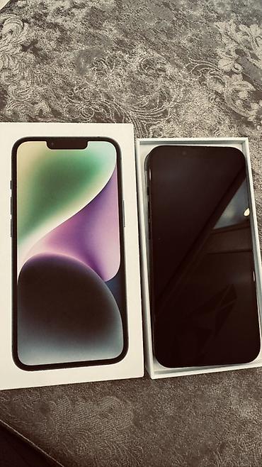 зарядка на камеру: IPhone 14, Б/у, 128 ГБ, Midnight, Коробка, 85 % — 2