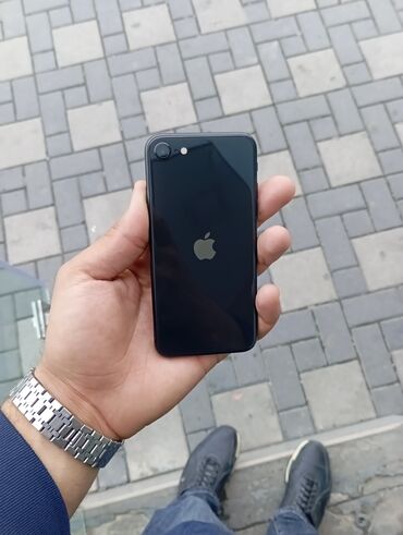 dubay telefonu: IPhone SE 2020, 64 GB, White Titanium, Barmaq izi, Face ID