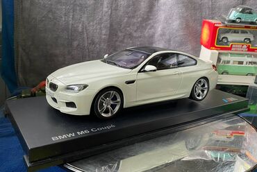 Avtomobil modelləri: Коллекционная модель BMW M6 F13M Coupe Alpine White 2012 Dealer — 2