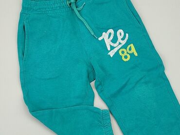 spodnie chlopiece 128: Sweatpants, Reserved, 2-3 years, 92/98, condition - Good