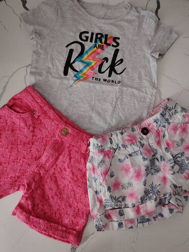 Paketi dečije odeće: Paket: Haljine, Šortsevi, Majice, Unisex — 5