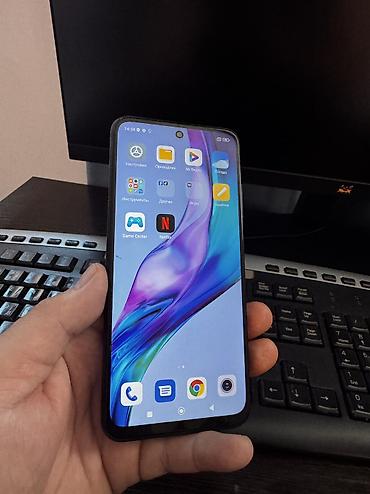 redmi k70e: Redmi, Redmi Note 10, Б/у, 128 ГБ, цвет - Черный, 2 SIM — 2