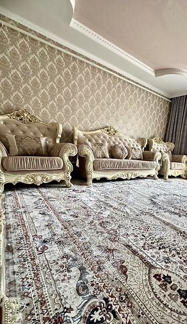 стулья хрустальные: ПРОДАЁТСЯ ДИВАН И 2 КРЕСЛА. САМОВЫВОЗ. Абсолютно 100% новый купили — 1