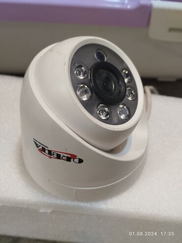 hikvision kamera qiymetleri: Video müşahidə kameraları Orbita.8 ədəd var.Hamısı əla,işlək