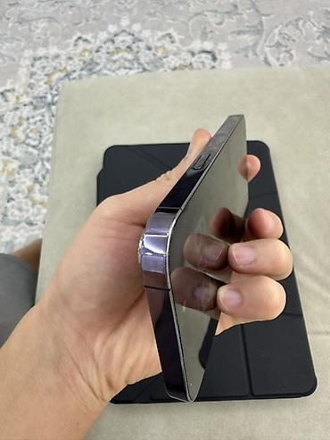 ayfon 14: IPhone 14 Pro, Б/у, 256 ГБ, Deep Purple, Зарядное устройство, Чехол, 78 % — 7