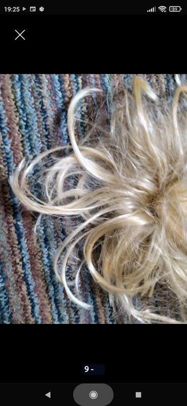 Perike i klipse: Prodajem periku za razne svečanosti,da mašnicamamože i za novu — 12