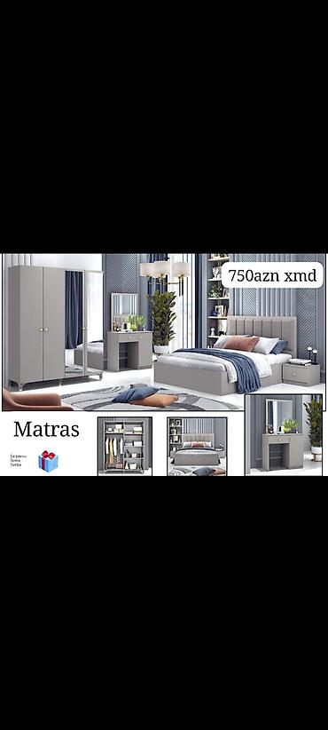 termo tumba: Yataq otağı dəsti – 750 AZN Komplektin tərkibi: - İki qapılı dolab — 1