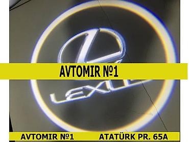bwm logosu: Lexus qapı logo isigi 🚙🚒 Ünvana və Bölgələrə ödənişli çatdırılma — 1