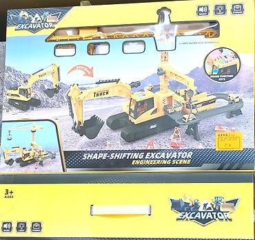 Oyuncaq ekskavatorlar: Rezident İnşaat Dəstləri - Ekskavator 👷‍♂️ Rezident İnşaat Dəstləri – — 1