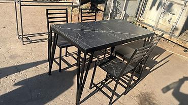Садовый мебель комплект. Каркас металлический квадратная труба 40х40 — 25