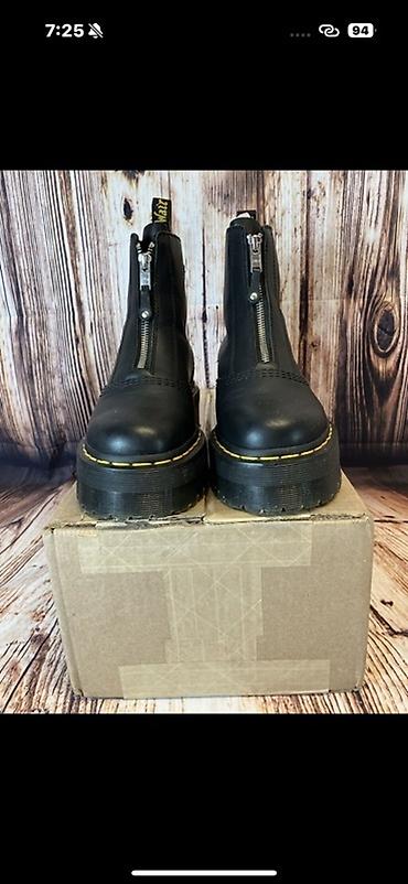 dr martens: Сапоги, 38, Dr. Martens, Новый, цвет - Черный, Бесплатная доставка — 2