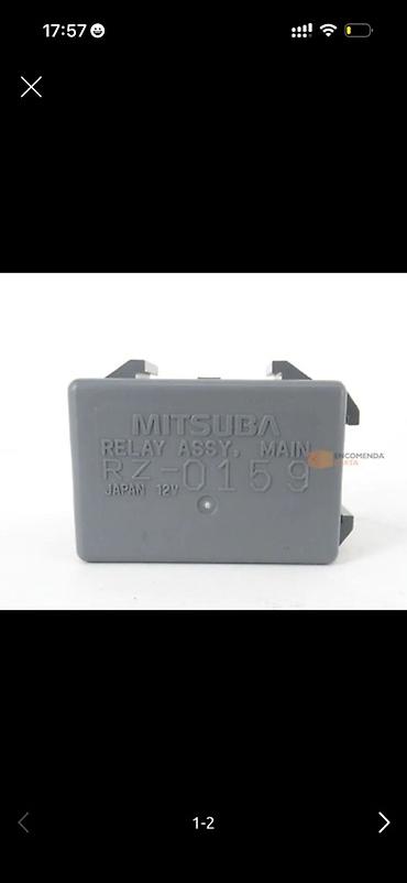 mai: Реле основное MITSUBA RZ-0159, 12V (Japan) - Оригинальный блок реле — 1