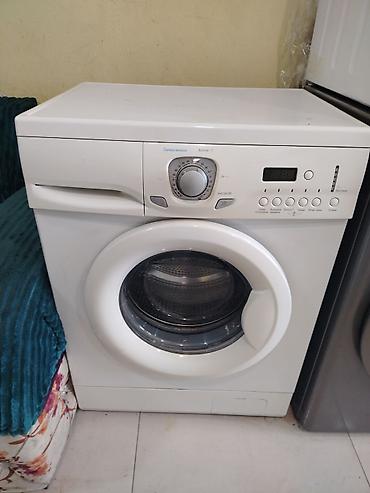 Paltaryuyan maşın LG, 6 kq, İşlənmiş, Avtomat, Qurutmasız, Kredit yoxdur, Ünvandan götürmə, Pulsuz çatdırılma, Ödənişli çatdırılma