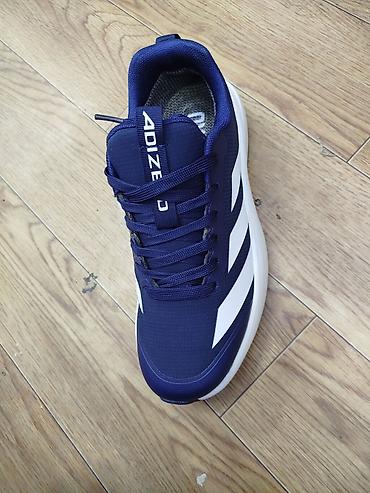 обувь на осень: Мужские кроссовки, 40, 41, 42, Adidas, Новый, цвет - Синий, Бесплатная доставка — 4