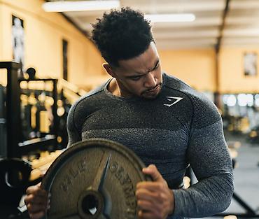 штаны мурской: Оригинальный gymshark phantom v4 long sleeve, новая, размер S, сядет в — 1