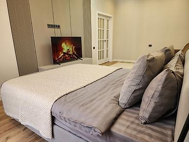 Посуточная аренда квартир: 1 комната, Душевая кабина, Постельное белье, Кондиционер — 27