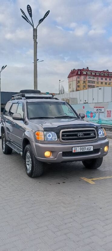самая дорогая машина в кыргызстане: Toyota Sequoia: 2001 г., 4.7 л, Автоматтык, Газ, Жол тандабас