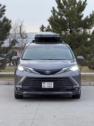 Toyota: Toyota Sienna: 2021 г., 2.5 л, Гибрид, Минивэн — 6