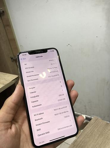 iphone xs maks: IPhone Xs Max, 256 GB, Qızılı, Face ID — 3