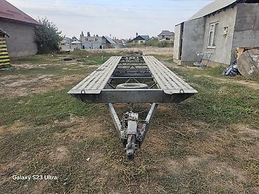 легковой прицепы: Срочно продаю Автовоз-прицеп трехосный 2021-года 8.20 длина — 2