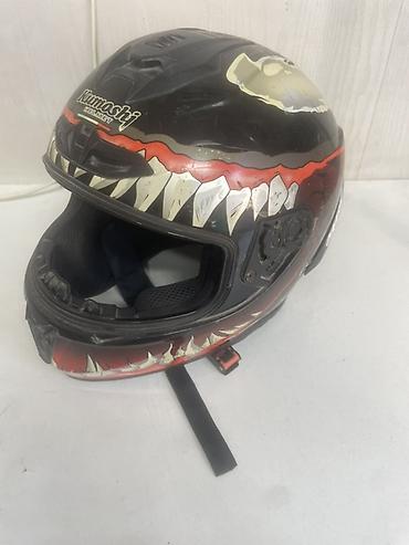 helmet: Мотошлем полноразмерный Kumashi Helmets - Тип: интеграл (full-face) с — 1