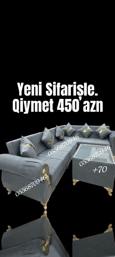 Divanlar: Künc divan, Yeni, Açılan, Bazalı, Parça, Şəhərdaxili pulsuz çatdırılma