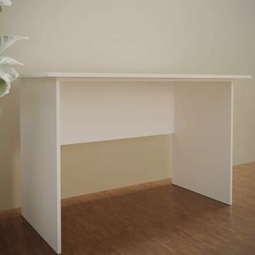 столы и стулья для офиса цена: Офисный Стол, цвет - Белый, Новый