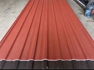 Profnastil: Bu metal kirəmit dam örtüyü üçün nəzərdə tutulmuş, dalğalı profilli — 19