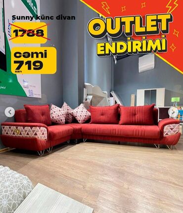 Yataq otağı dəstləri: Künc divan, Yeni, Pulsuz çatdırılma