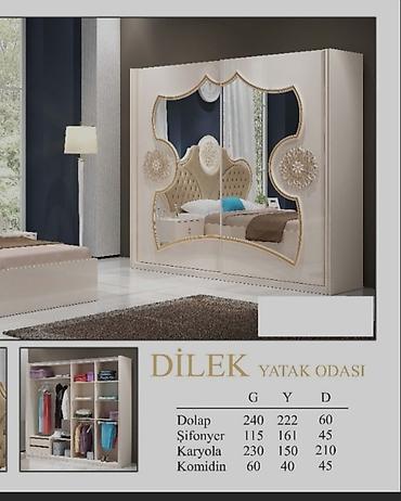 DİLEK yataq otağı dəstiinin Şifonyeri ve termosu satilir - Üslub