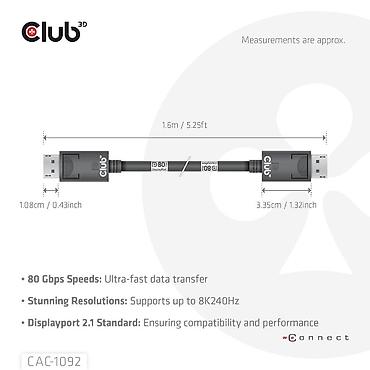6м: Сертифицированный оригинальный DP80 кабель 1.6 метров кабель для — 4