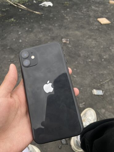 телевизор xiaomi бишкек бу: IPhone 11, Колдонулган, 64 ГБ, Кара, 70 %