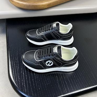 Кроссовки и спортивная обувь: Мужские кроссовки, 40, 41, 42, Gucci, Новый, цвет - Черный, Бесплатная доставка — 3