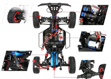 Oyuncaqlar: RC car Wltoys 12423 1/12 olcu. 50km/saat suret. 2.4G Transmitter. 540 -da lalafo.az — 7 Oyuncaqlar: RC car Wltoys 12423 1/12 olcu. 50km/saat suret. 2.4G Transmitter. 540 — 7