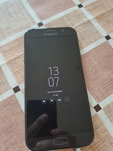 samsung a7 qiymeti irşad: Samsung Galaxy A7 2017, 32 GB, rəng - Qara, Barmaq izi, İki sim kartlı, Face ID