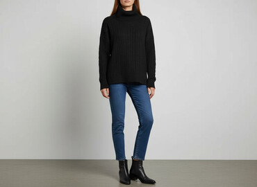sweter zimowy: Women`s sweater, size One size