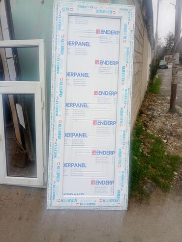 Plastik qapılar: Hamam üçün Yeni Plastik qapı Çərçivə ilə, Zəmanətli, Ödənişli quraşdırma, Pulsuz çatdırılma — 3