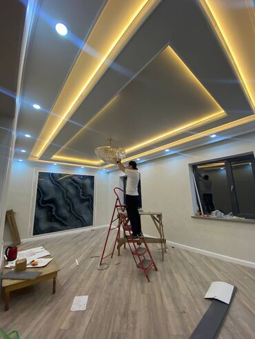 Натяжной потолок: Натяжной потолок Глянцевое, Матовое, 3D потолки Гарантия, Бесплатная консультация, Бесплатный замер — 14