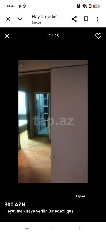 Uzunmüddətli kirayə evlər: 60 kv. m, 2 otaqlı, İnternet, Telefon, Qaz — 5