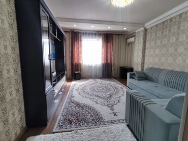 Батирлерди узак мөөнөткө ижарага берүү: 2 бөлмө, Риелтор, Чогуу жашоосу жок, Толугу менен эмереги бар