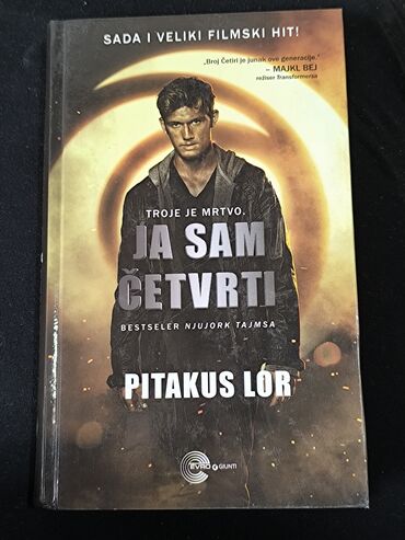pirates of the caribbean 1 sa prevodom: Knjiga "Ja sam Četvrti" Pitakusa Lora, bestseler Njujork Tajmsa